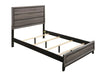 Watson Full Panel Bed Grey Oak - Visions in Furniture (La Mirada, CA)