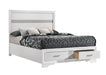 Miranda Full Storage Bed White - Visions in Furniture (La Mirada, CA)
