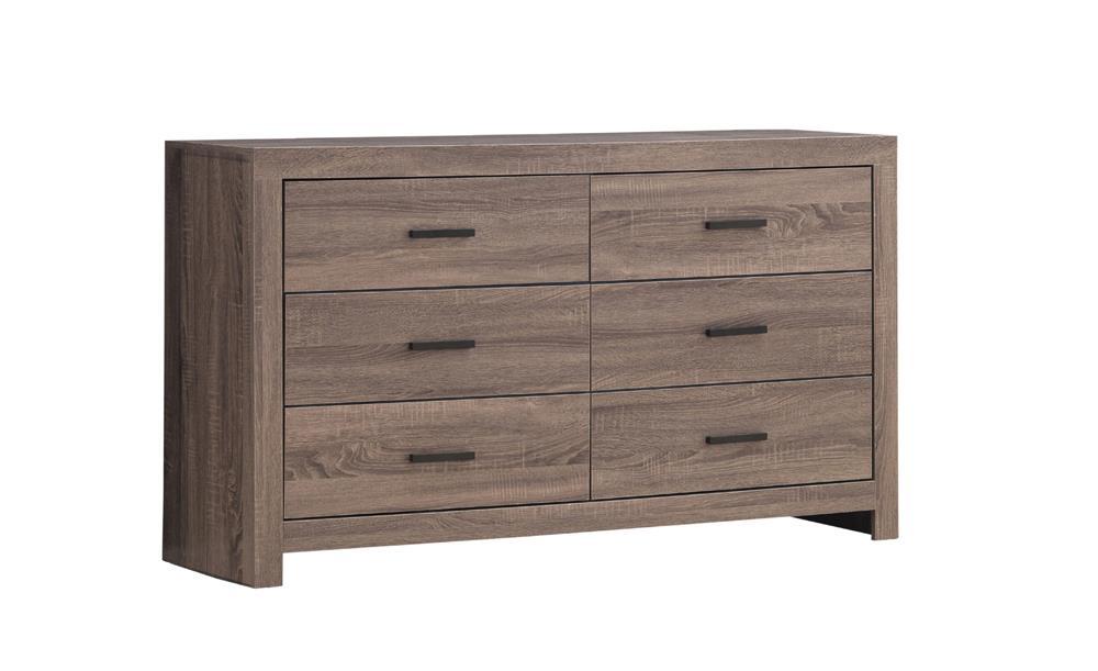 Brantford 6-drawer Dresser Barrel Oak - Visions in Furniture (La Mirada, CA)