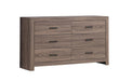 Brantford 6-drawer Dresser Barrel Oak - Visions in Furniture (La Mirada, CA)