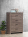 Brantford 4-drawer Chest Barrel Oak - Visions in Furniture (La Mirada, CA)