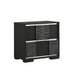 Blacktoft 2-drawer Nightstand Black - Visions in Furniture (La Mirada, CA)