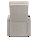 Henrietta Power Lift Recliner with Storage Pocket Beige - Visions in Furniture (La Mirada, CA)