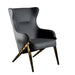 Walker Upholstered Accent Chair Slate and Bronze - Visions in Furniture (La Mirada, CA)