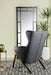 Walker Upholstered Accent Chair Slate and Bronze - Visions in Furniture (La Mirada, CA)