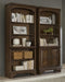 Hartshill 5-shelf Bookcase Burnished Oak - Visions in Furniture (La Mirada, CA)