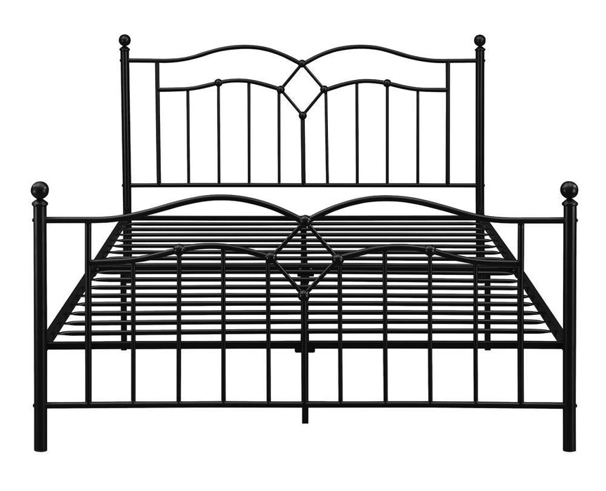 Klossen Queen Platform Bed Black - Visions in Furniture (La Mirada, CA)