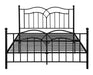Klossen Queen Platform Bed Black - Visions in Furniture (La Mirada, CA)