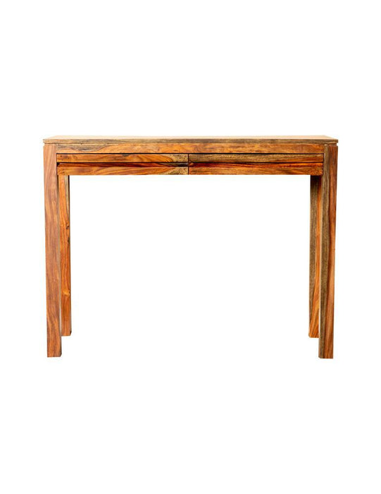 Jamesia Rectangular 2-drawer Console Table Warm Chestnut - Visions in Furniture (La Mirada, CA)