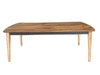 Partridge Wooden Dining Table Natural Sheesham - Visions in Furniture (La Mirada, CA)