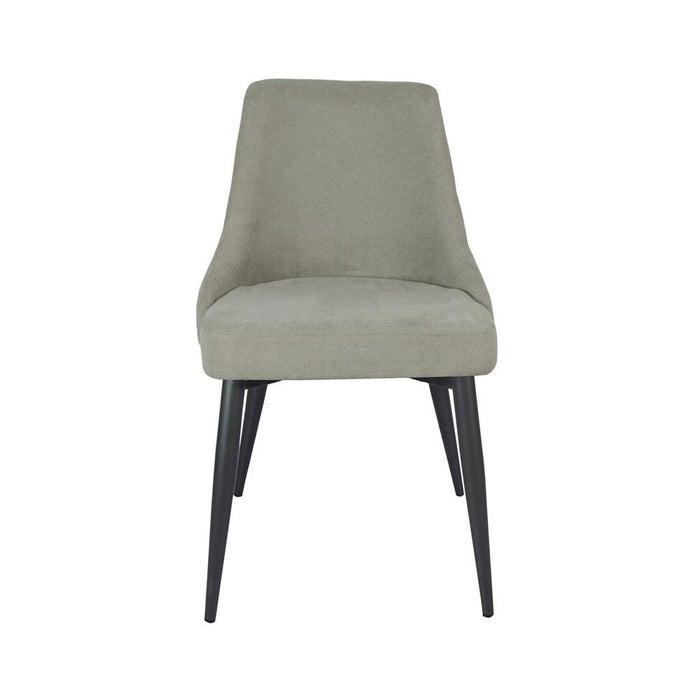 Cosmo Upholstered Curved Back Side Chairs (Set of 2) - Visions in Furniture (La Mirada, CA)