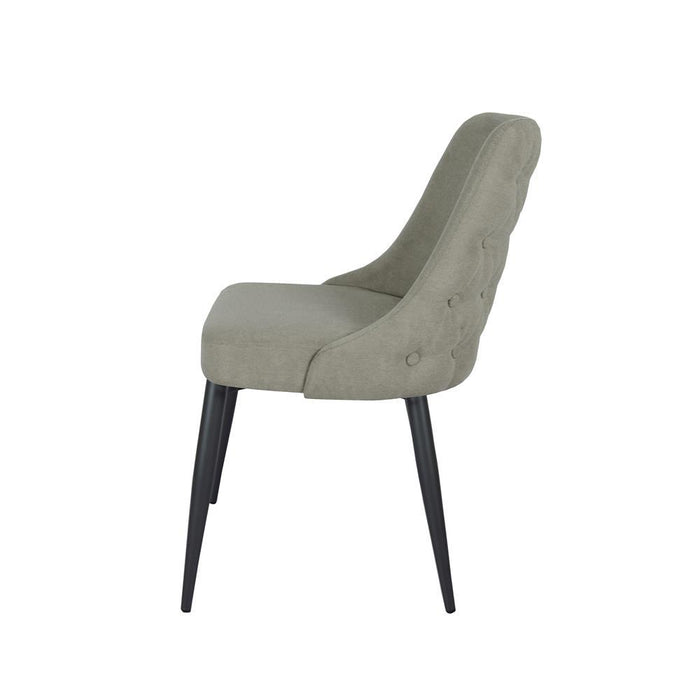 Cosmo Upholstered Curved Back Side Chairs (Set of 2) - Visions in Furniture (La Mirada, CA)
