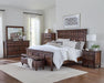 Avenue Rectangle Dresser Mirror Weathered Burnished Brown - Visions in Furniture (La Mirada, CA)