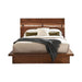 Winslow California King, E.King & Queen Bed Smokey Walnut and Coffee Bean - Visions in Furniture (La Mirada, CA)
