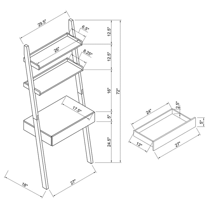 Colella Desk Sets - Visions in Furniture (La Mirada, CA)