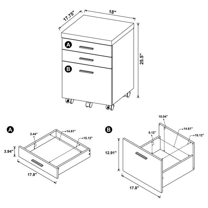 Skylar Desk Sets - Visions in Furniture (La Mirada, CA)