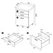 Skylar Desk Sets - Visions in Furniture (La Mirada, CA)