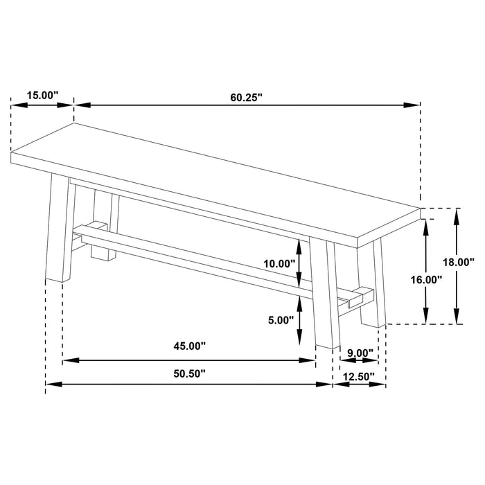 Middleton Benches - Visions in Furniture (La Mirada, CA)