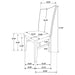 Sherwood Side Chairs - Visions in Furniture (La Mirada, CA)
