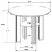 Ottowa Counter Height Dining Tables - Visions in Furniture (La Mirada, CA)