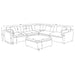 Hobson 6 Piece Sectionals - Visions in Furniture (La Mirada, CA)