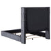 Tisdall California King, E.King & Queen Bed Grey, Black & Queen - Visions in Furniture (La Mirada, CA)