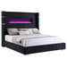 Tisdall California King, E.King & Queen Bed Grey, Black & Queen - Visions in Furniture (La Mirada, CA)