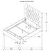 Chloe Queen Beds - Visions in Furniture (La Mirada, CA)
