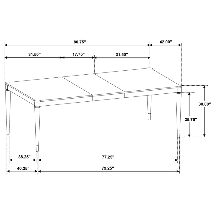 Reseda Dining Tables - Visions in Furniture (La Mirada, CA)