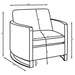 Corliss Accent Chairs - Visions in Furniture (La Mirada, CA)