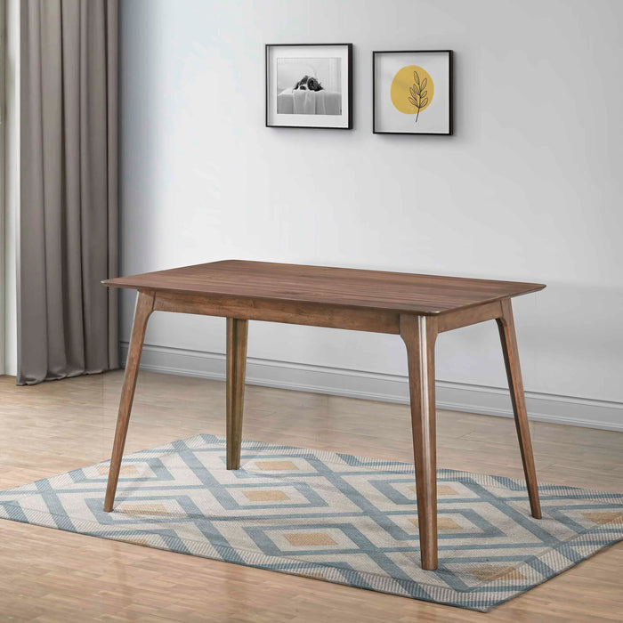 Oscar Wood Counter Height Table-Walnut