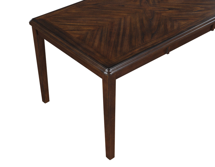 Gia 5 Pc 60" Dining Table & 4 Chairs-Cherry