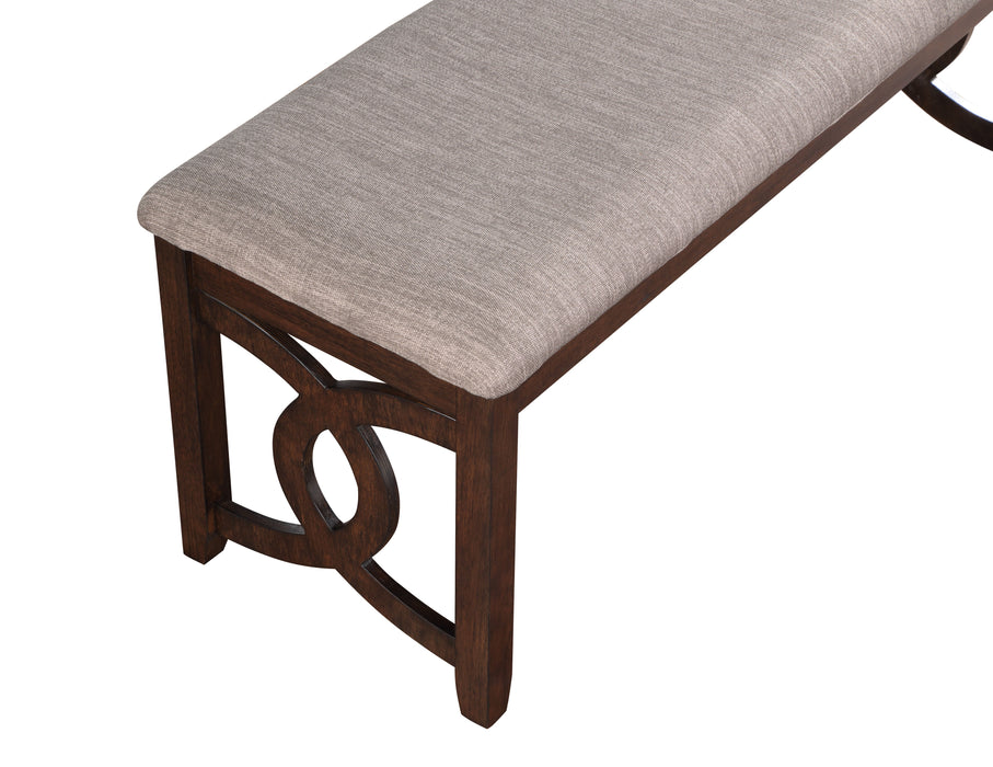 Gia 46" Bench-Cherry