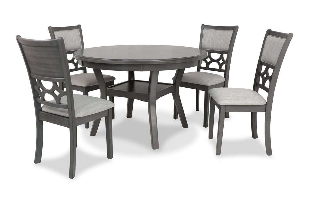 Mitchell 5 Pc Dining Set-Gray