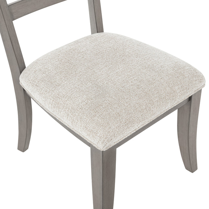 Mariana Wood Back Side Chair (2 Per Carton)-Vintage Cr‚àö√Äme