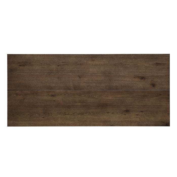 Kody Rectangle Dining Table Base-Dk Walnut