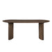 Kody Oval Dining Table Base-Dk Walnut
