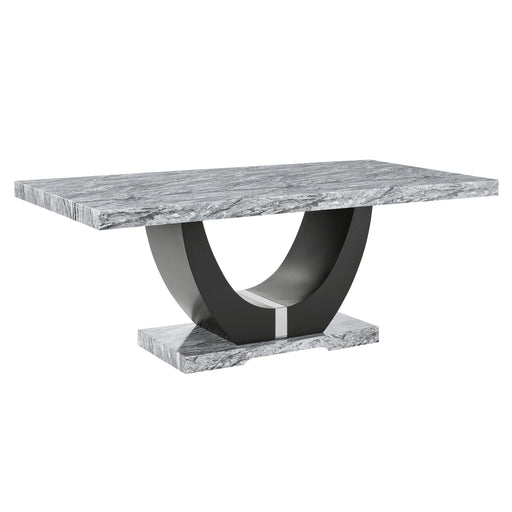 Lyra Dining Table Top And Base Bottom Marble