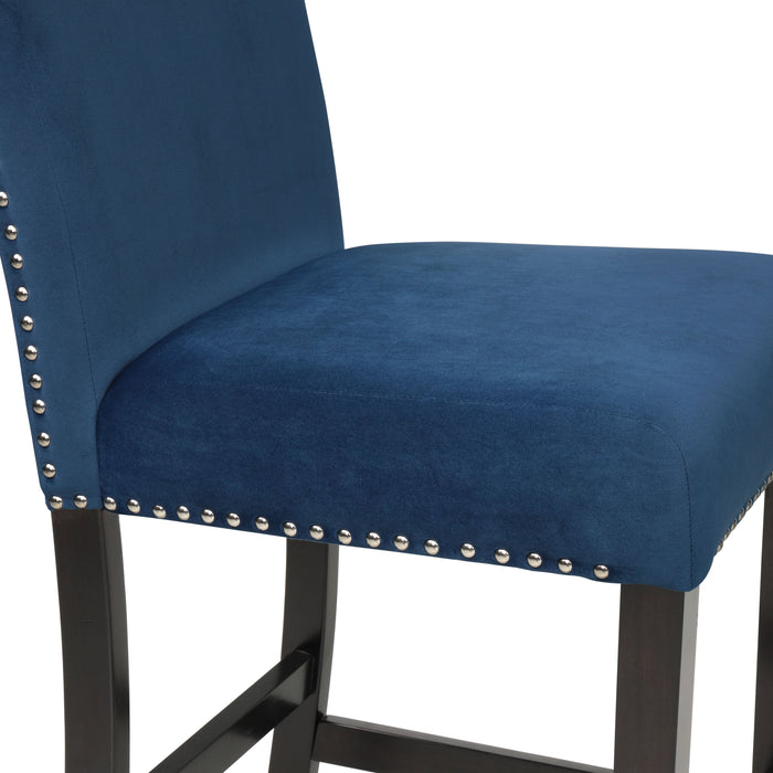 Celeste Counter Height Chair-Blue (2 Per Carton)
