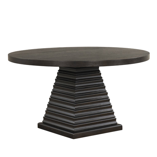 Plateau Round Dining Top-Rustic Espresso