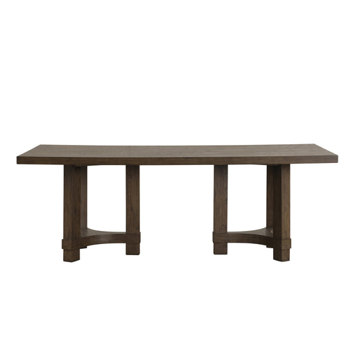 Cityscape Rectangle Dining Table Top-Walnut