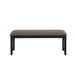 Potomac Dining Bench-Brown/Black