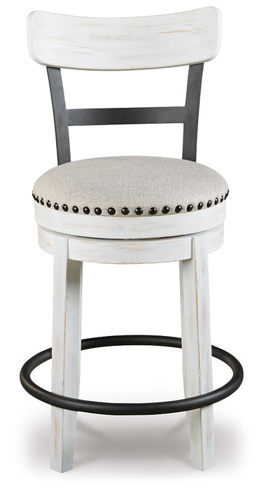 Valebeck Counter Height Bar Stool - Visions in Furniture (La Mirada, CA)