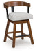 Ralene Counter Height Barstool (Set of 2) - Visions in Furniture (La Mirada, CA)
