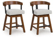 Ralene Counter Height Barstool (Set of 2) - Visions in Furniture (La Mirada, CA)