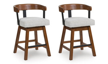 Ralene Counter Height Barstool (Set of 2) - Visions in Furniture (La Mirada, CA)