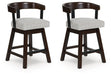Haddigan Counter Height Barstool (Set of 2) - Visions in Furniture (La Mirada, CA)