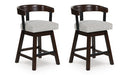 Haddigan Counter Height Barstool (Set of 2) - Visions in Furniture (La Mirada, CA)