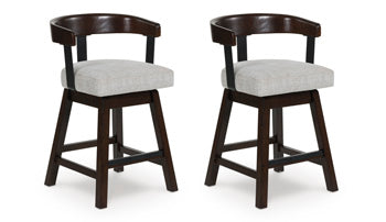 Haddigan Counter Height Barstool (Set of 2) - Visions in Furniture (La Mirada, CA)