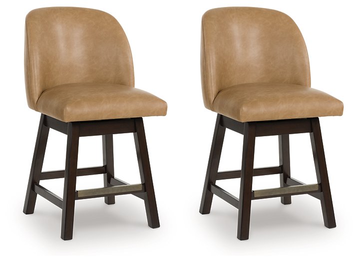 Neymorton Counter Height Barstool (Set of 2) - Visions in Furniture (La Mirada, CA)